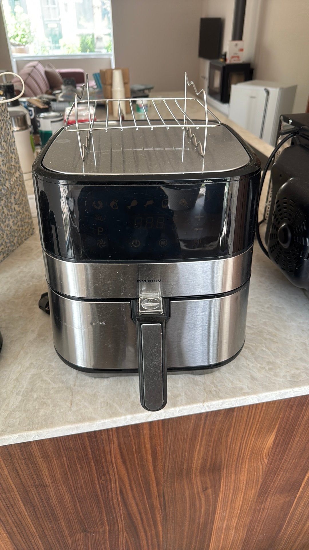 Perfect werkende inventum GF500HLD/01 airfryer, Witgoed en Apparatuur, Ophalen, Zo goed als nieuw, Airfryer
