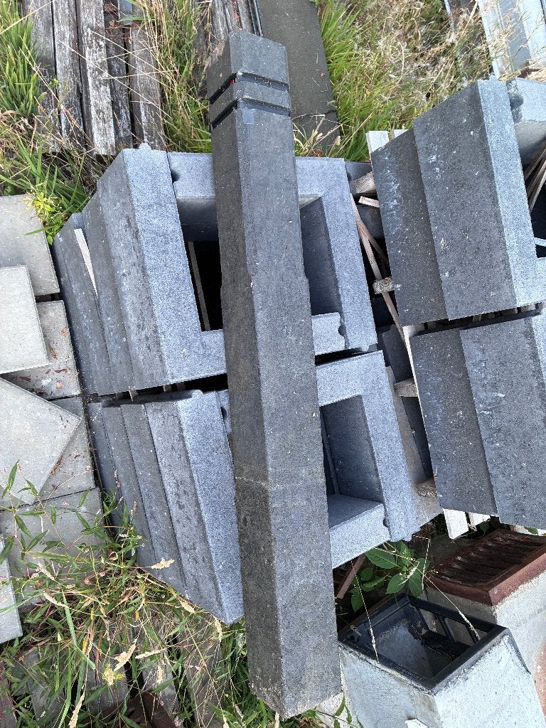 Paal kunststof verkeerspaal aanrijdbeveiliging, Ophalen, Gebruikt, Minder dan 180 cm, Palen