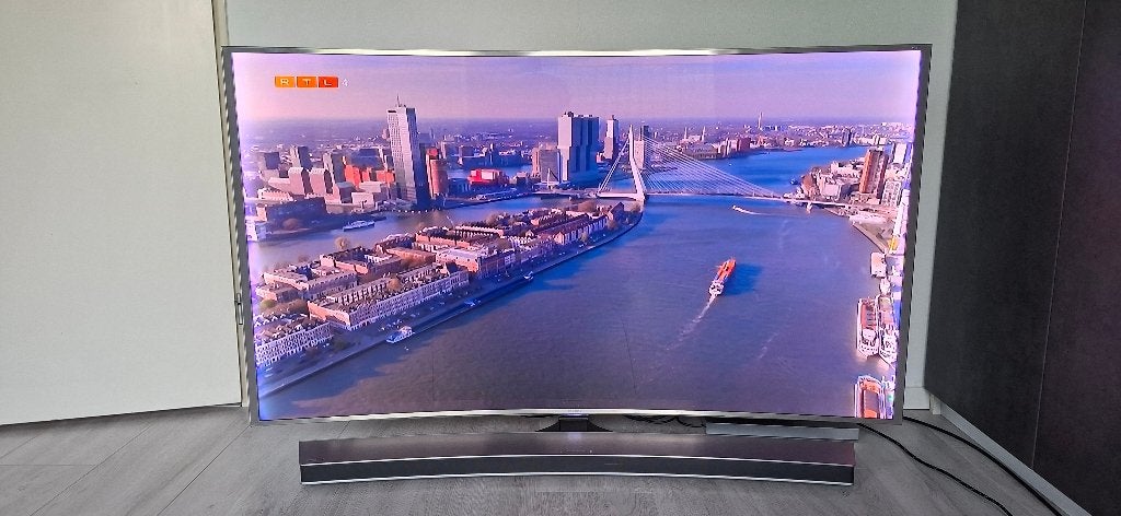 Samsung  smart TV curved 65 inch, Ophalen, Gebruikt, 100 Hz, Samsung