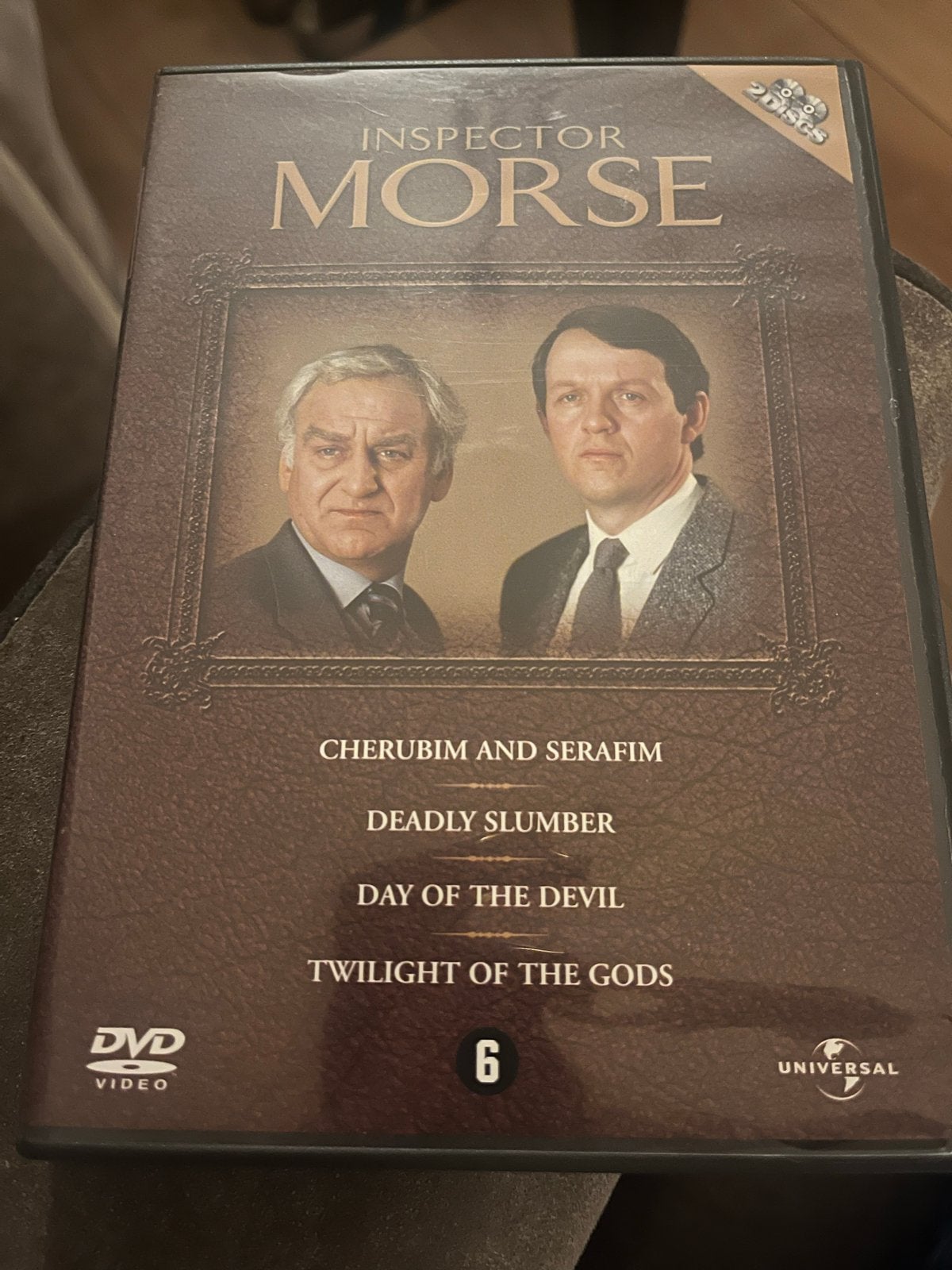 Inspector Morse - DVD Box 6 (Cherubim and Seraphim e.a.), Misdaad, Nederlands, Ophalen of Verzenden, Vanaf 6 jaar