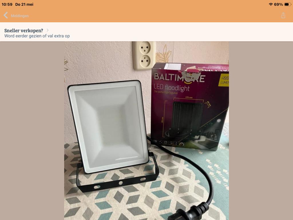 Nieuwe Baltimore LED breedstraler 4000 Lumen - Daglicht, Verzenden, Nieuw