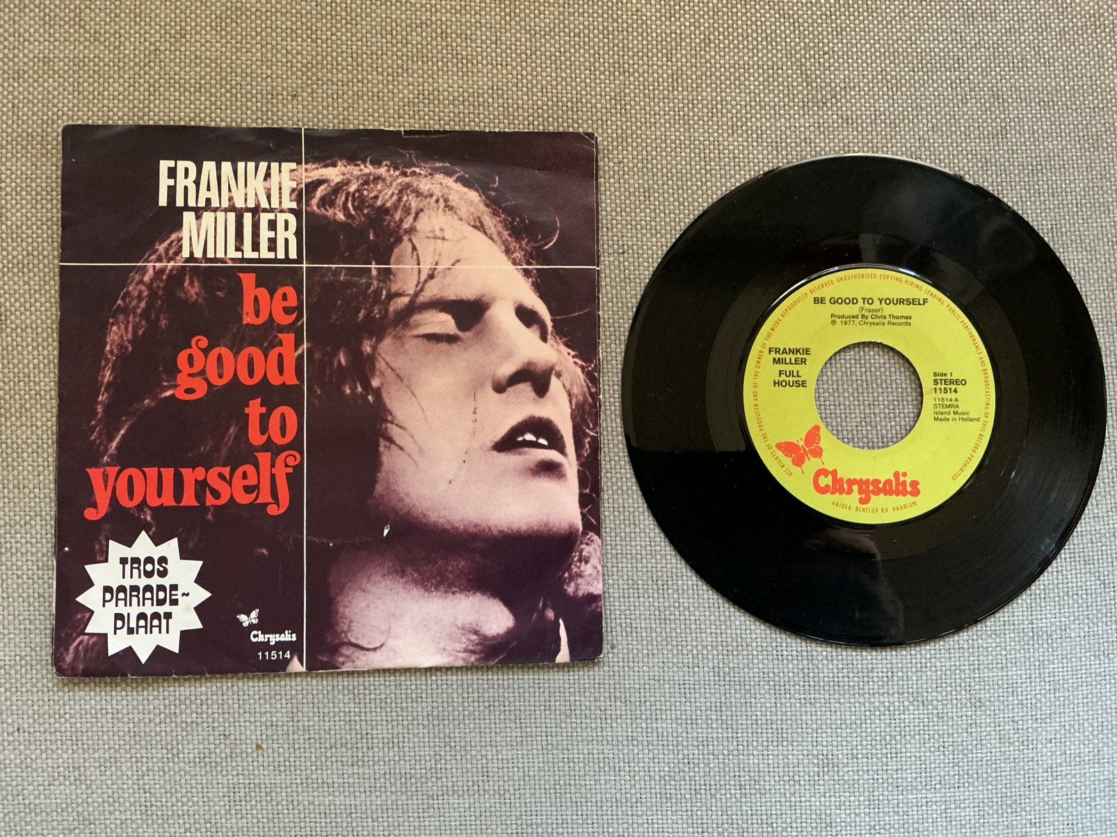 Frankie Miller single vinyl. Be good to yourself., Ophalen of Verzenden, Gebruikt, Pop