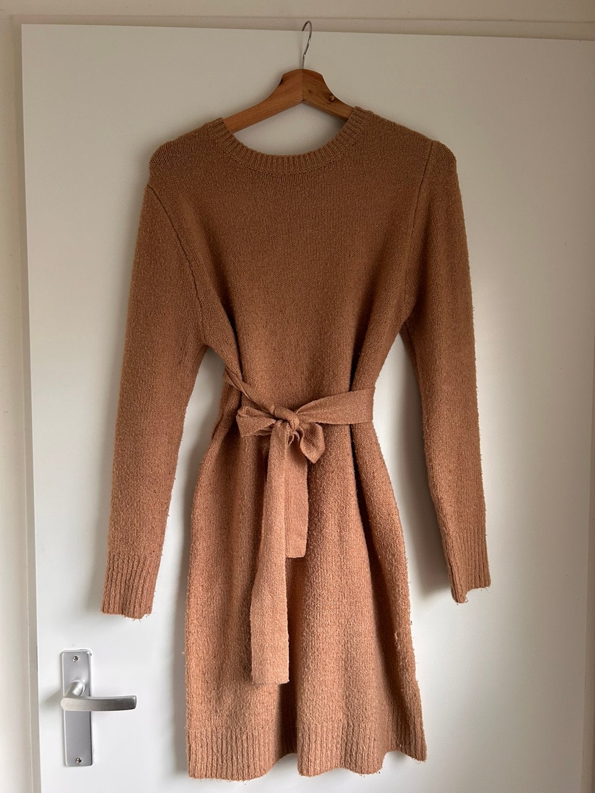 Primark bruine “wollen” jurk | maat M, Kleding | Dames, Maat 38/40 (M), Bruin, Ophalen of Verzenden, Zo goed als nieuw