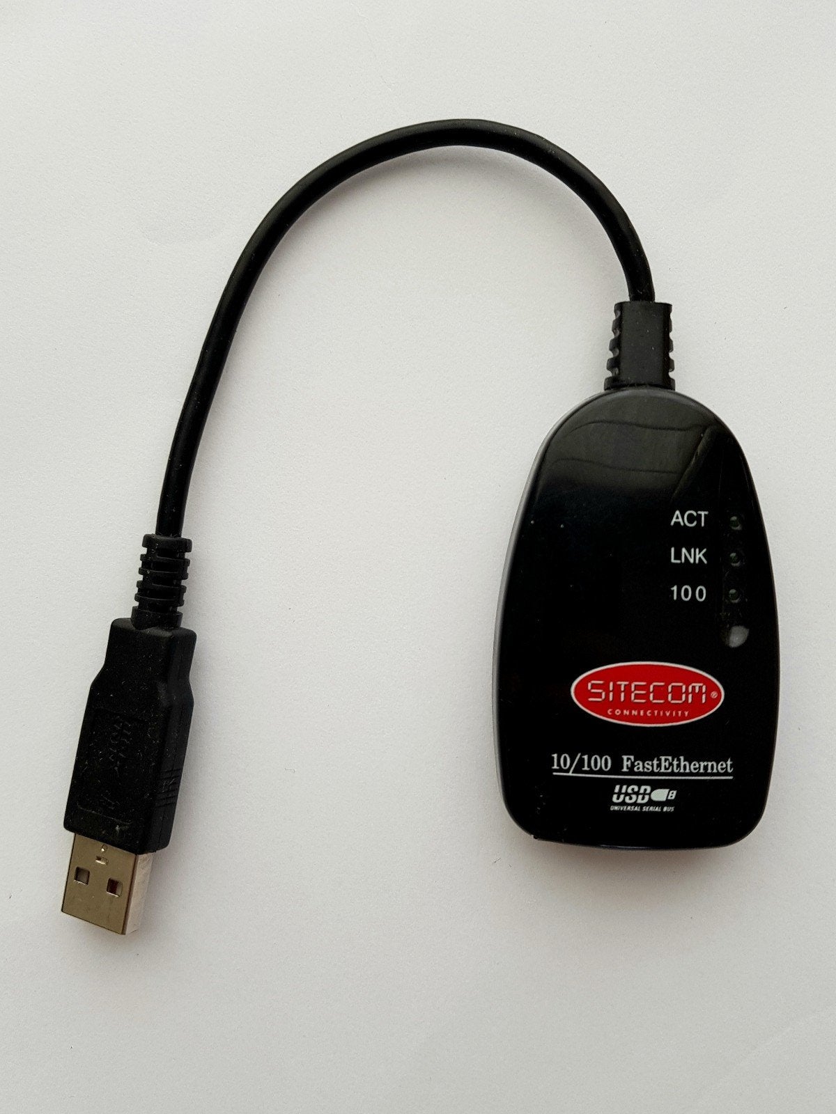 Sitecom 10/100 Fast Ethernet USB, Computers en Software, Ophalen of Verzenden, Zo goed als nieuw