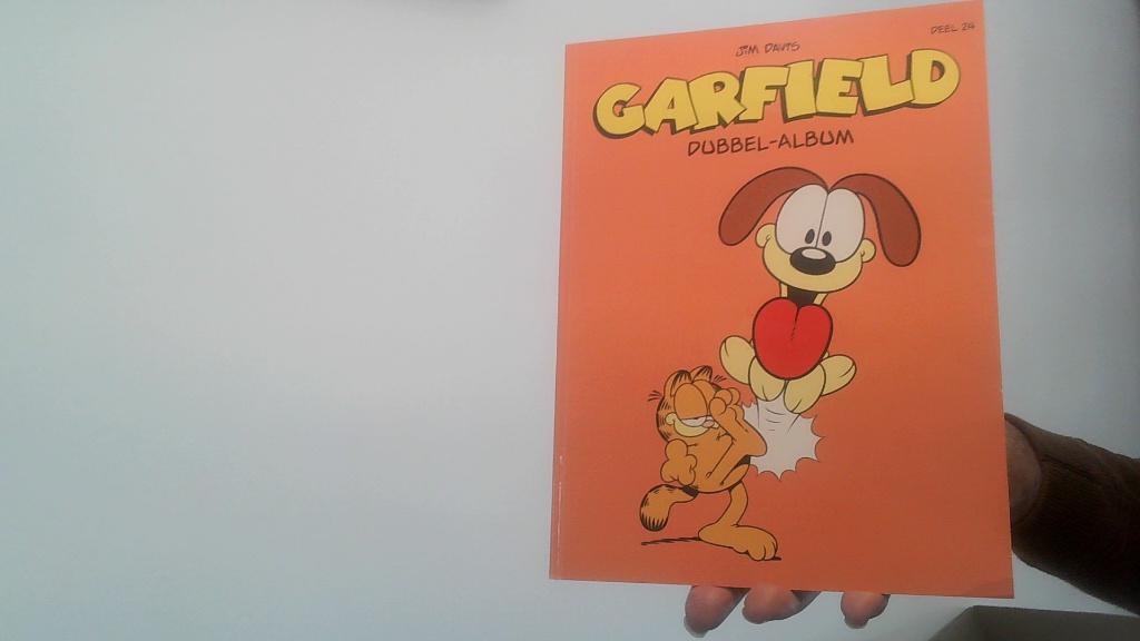 garfield strip nr 24 dubbel- album uitgave mpc uit 2012, Eén stripboek, Verzenden, Zo goed als nieuw