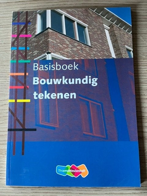 Basisboek Bouwkundig tekenen auteur ThiemeMeulenhoff, Beta, Nieuw, ThiemeMeulenhoff, HBO