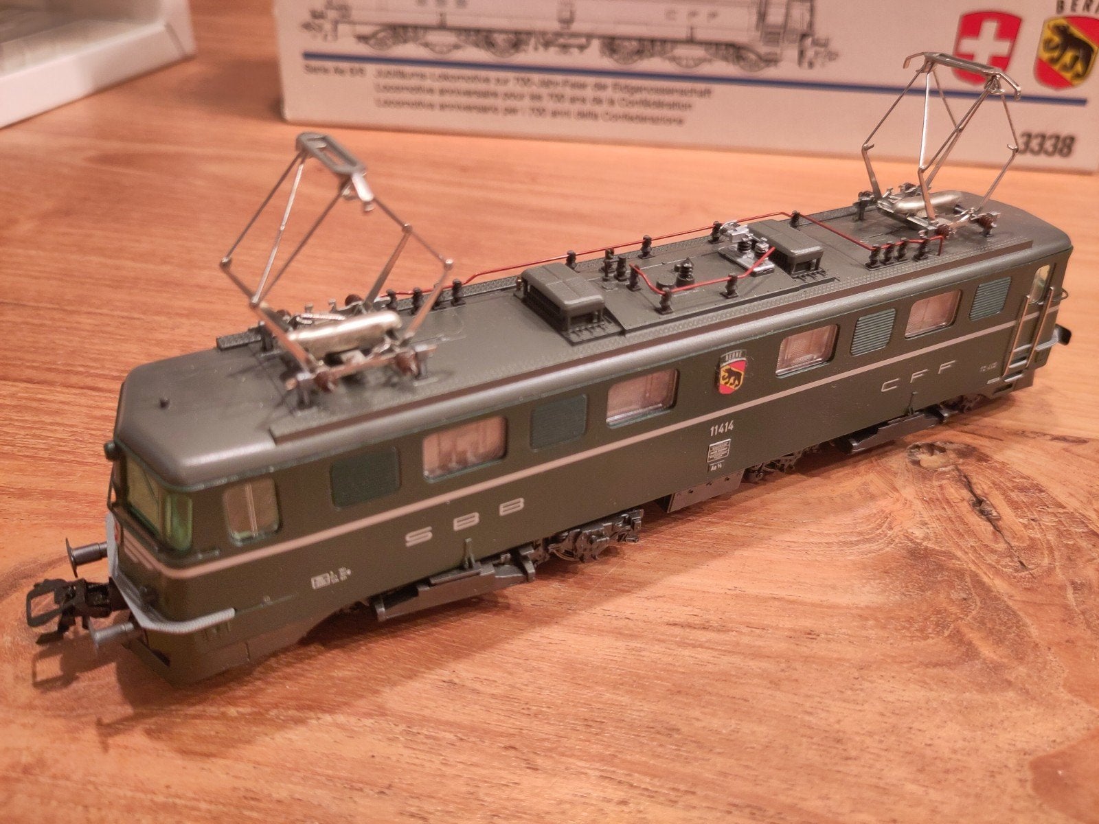 Märklin H0 3338 SBB Ae 6/6 | OVP |  Zeer nette staat, Wisselstroom, Locomotief, Ophalen of Verzenden, Zo goed als nieuw