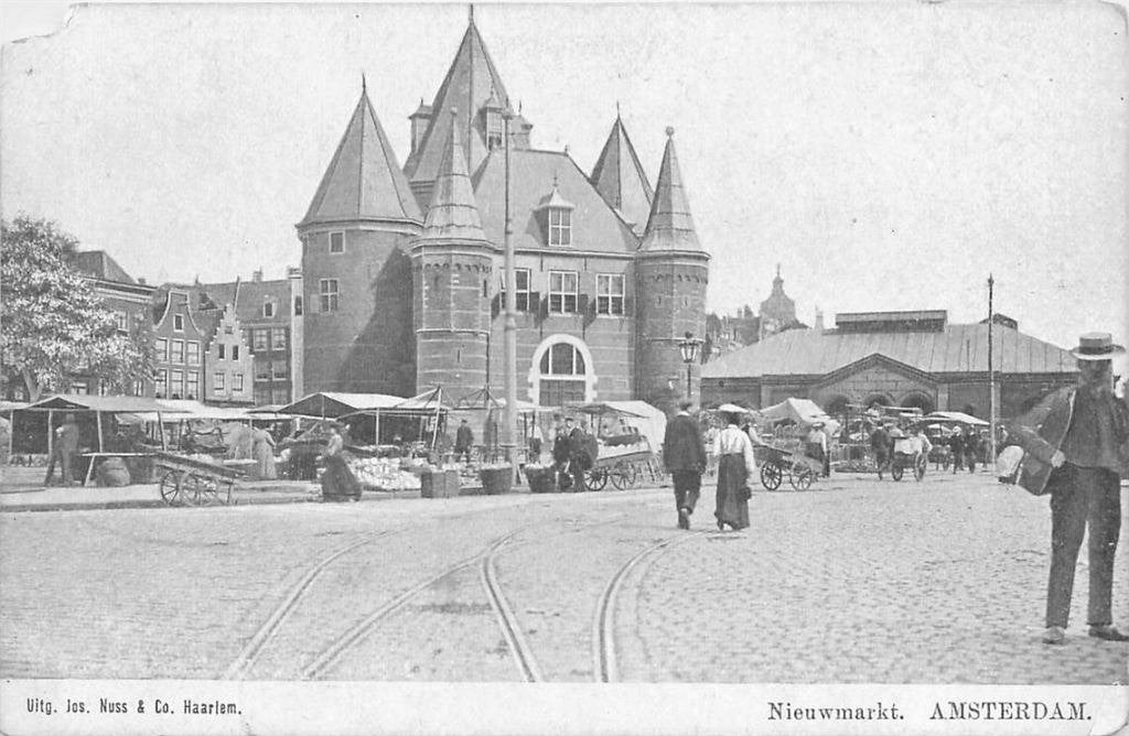 388-219-015 Amsterdam Nieuwmarkt, Verzenden, Voor 1920, Noord-Holland