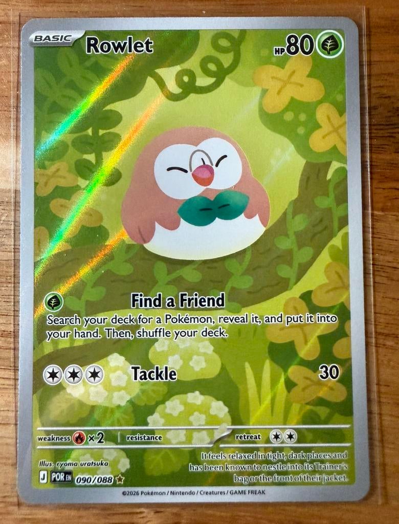 2026 Rowlet 090/088 Perfect Order, Ophalen of Verzenden, Zo goed als nieuw