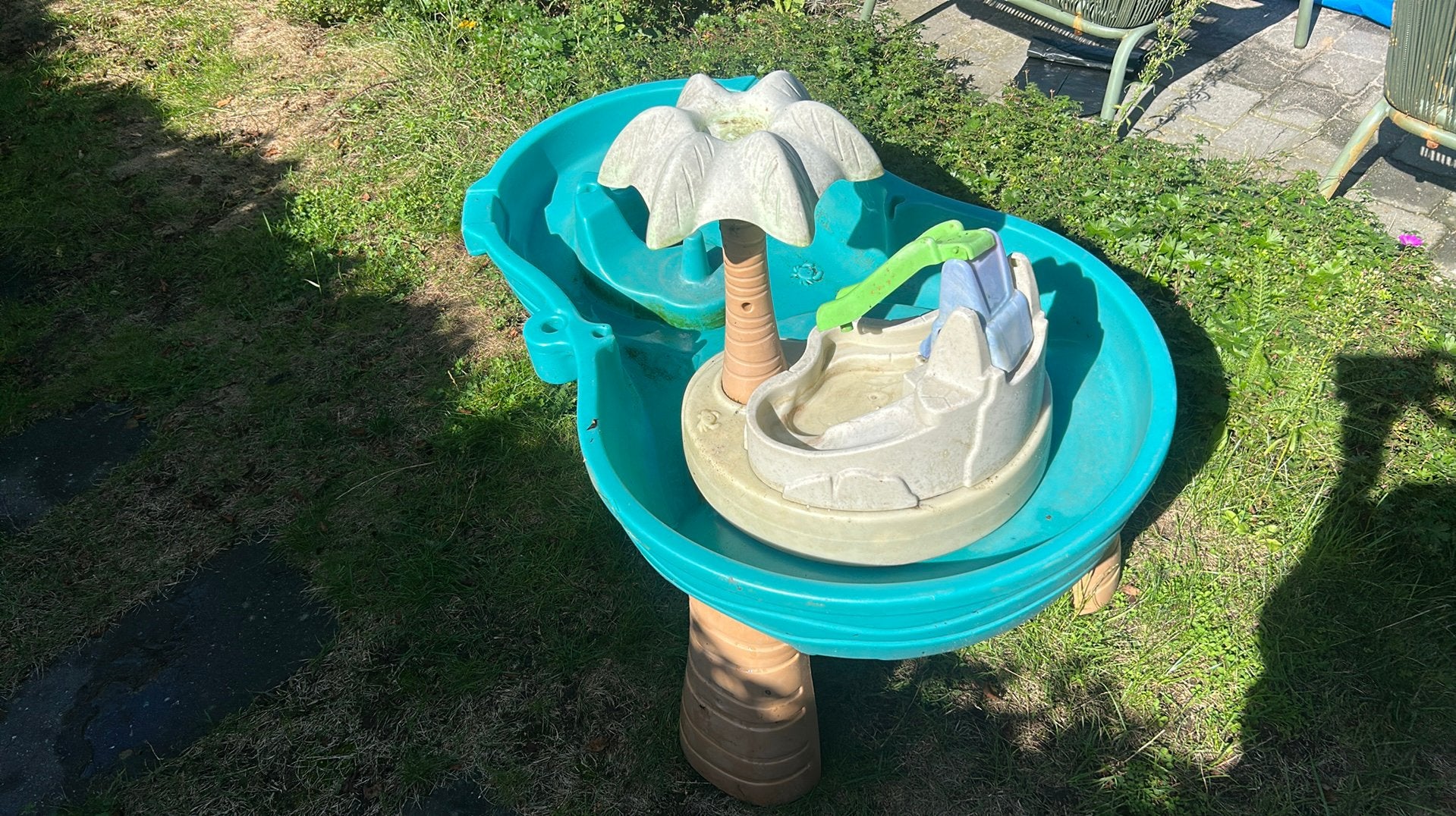Gratis watertafel, Ophalen, Gebruikt