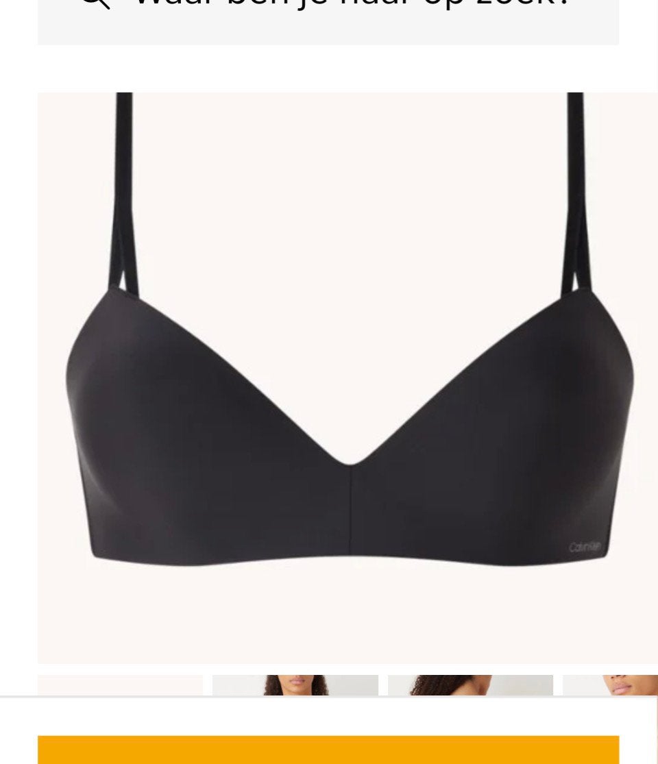 1x 75A Voorgevormde strapless bh en afneembare bandjes, Ophalen of Verzenden, Zwart, BH