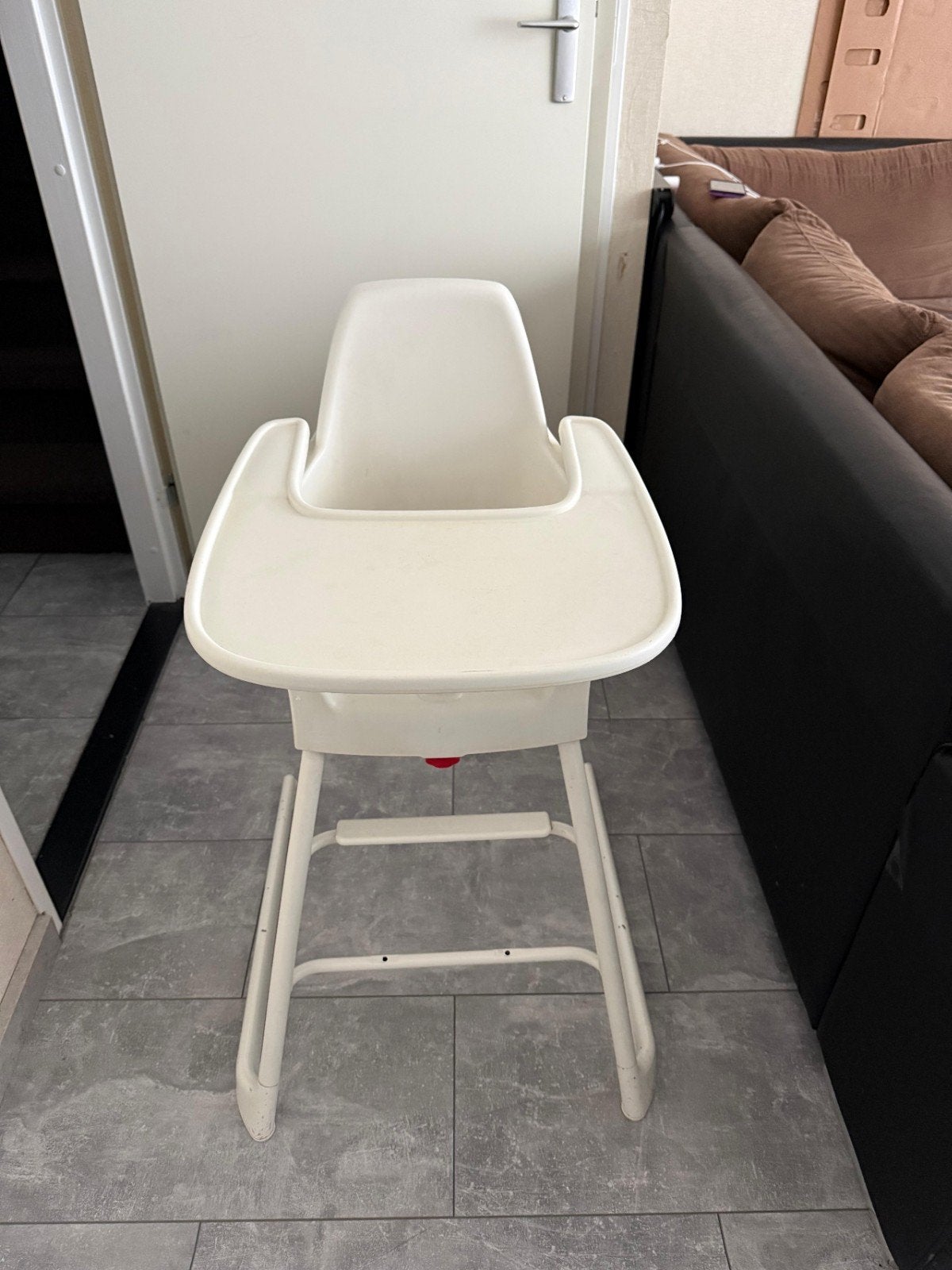 IKEA LANGUR kinderstoel met afneembaar eetblad en verkleiner, Ophalen, Gebruikt, Overige typen, Afneembaar eetblad