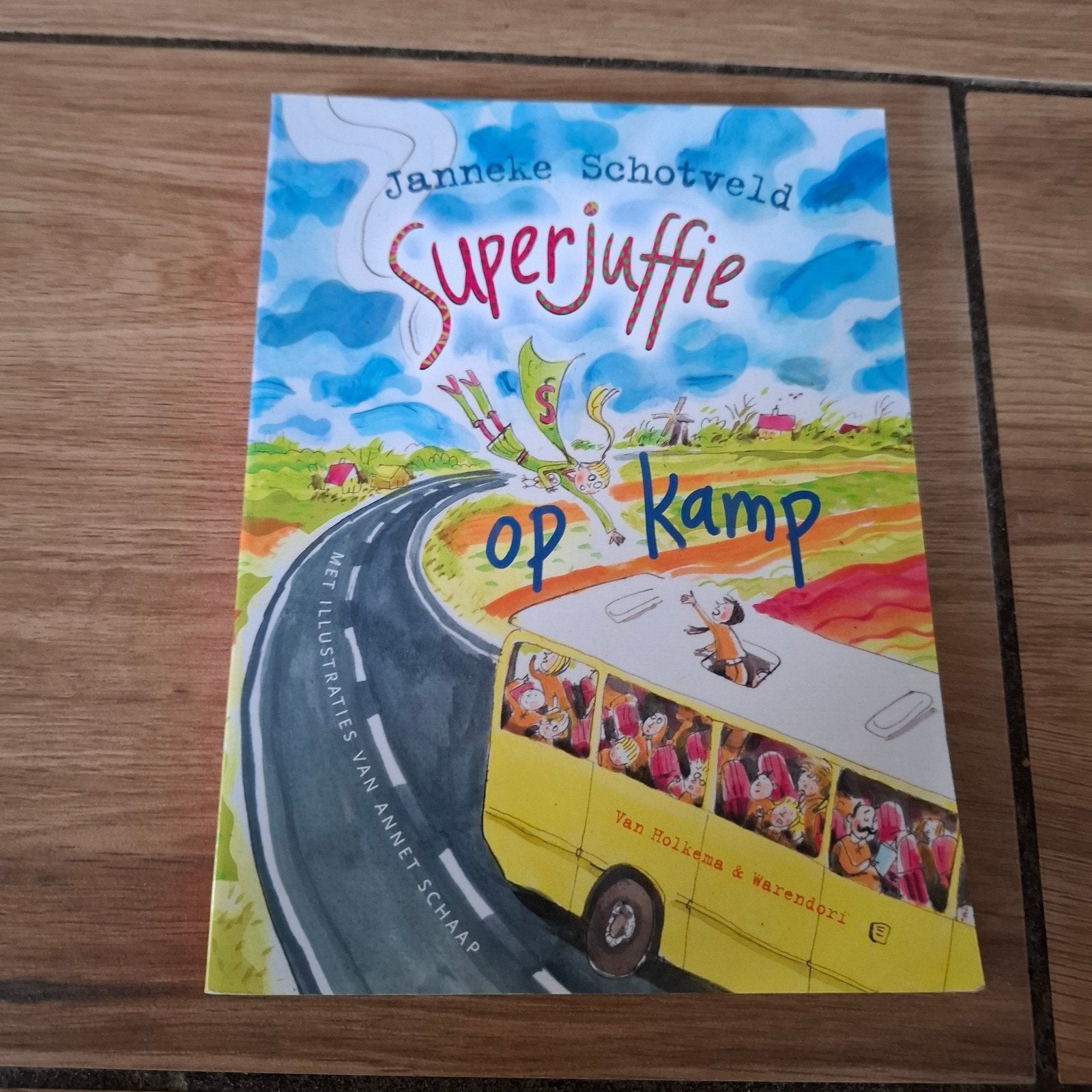 Superjuffie op kamp - J. Schotveld, Boeken, Ophalen of Verzenden