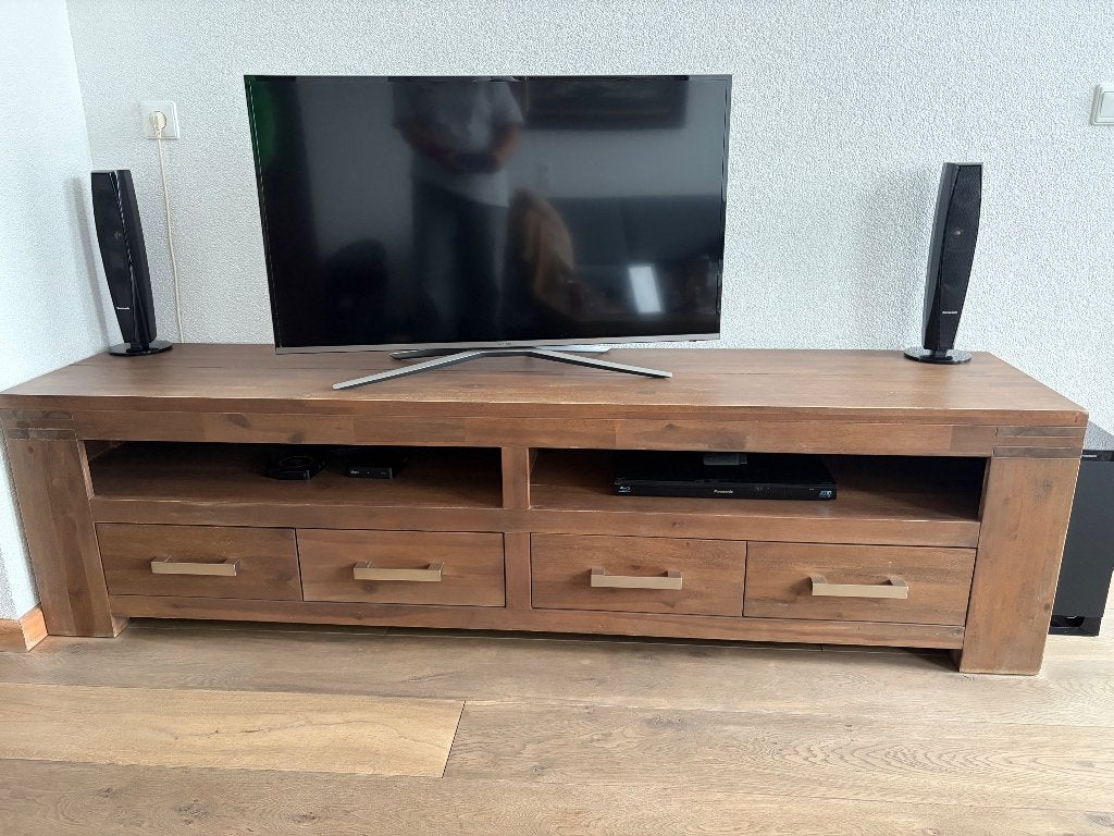 TV-kast, Huis en Inrichting, Ophalen, Gebruikt, 200 cm of meer, Minder dan 100 cm
