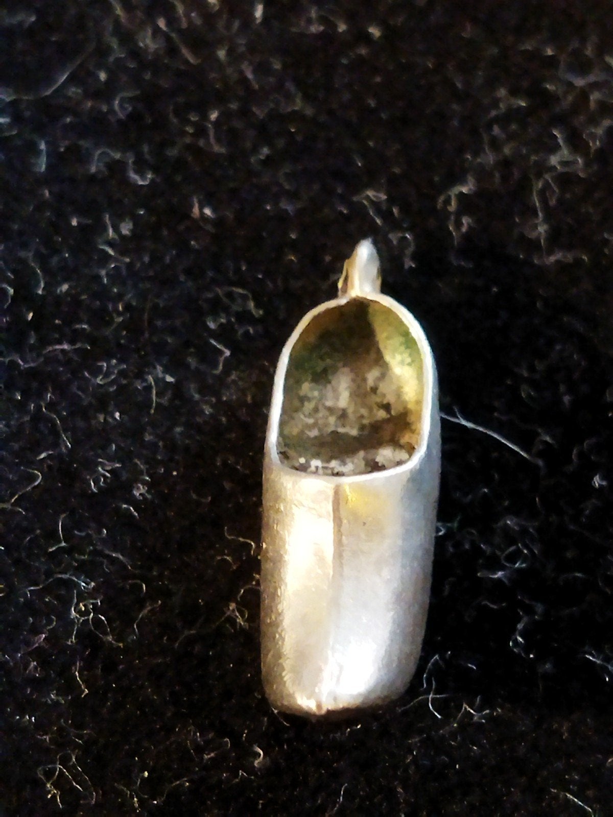 Zestig jaar oud zilveren bedeltje, Ophalen of Verzenden, Zo goed als nieuw, Zilver, Zilver