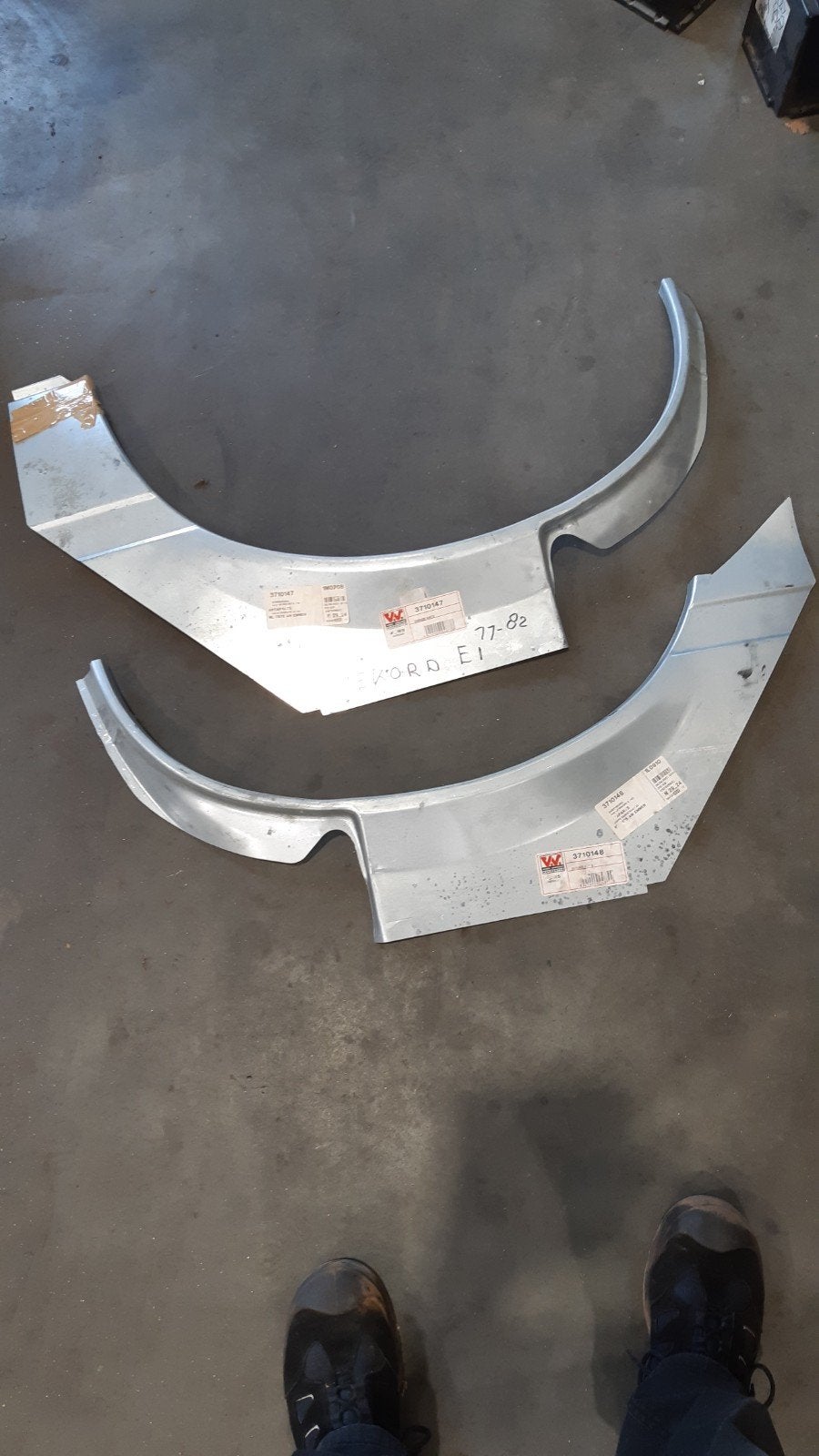 Spatbordranden Opel Rekord E1 77-82 (set van 2), Links, Opel, Nieuw, Ophalen of Verzenden