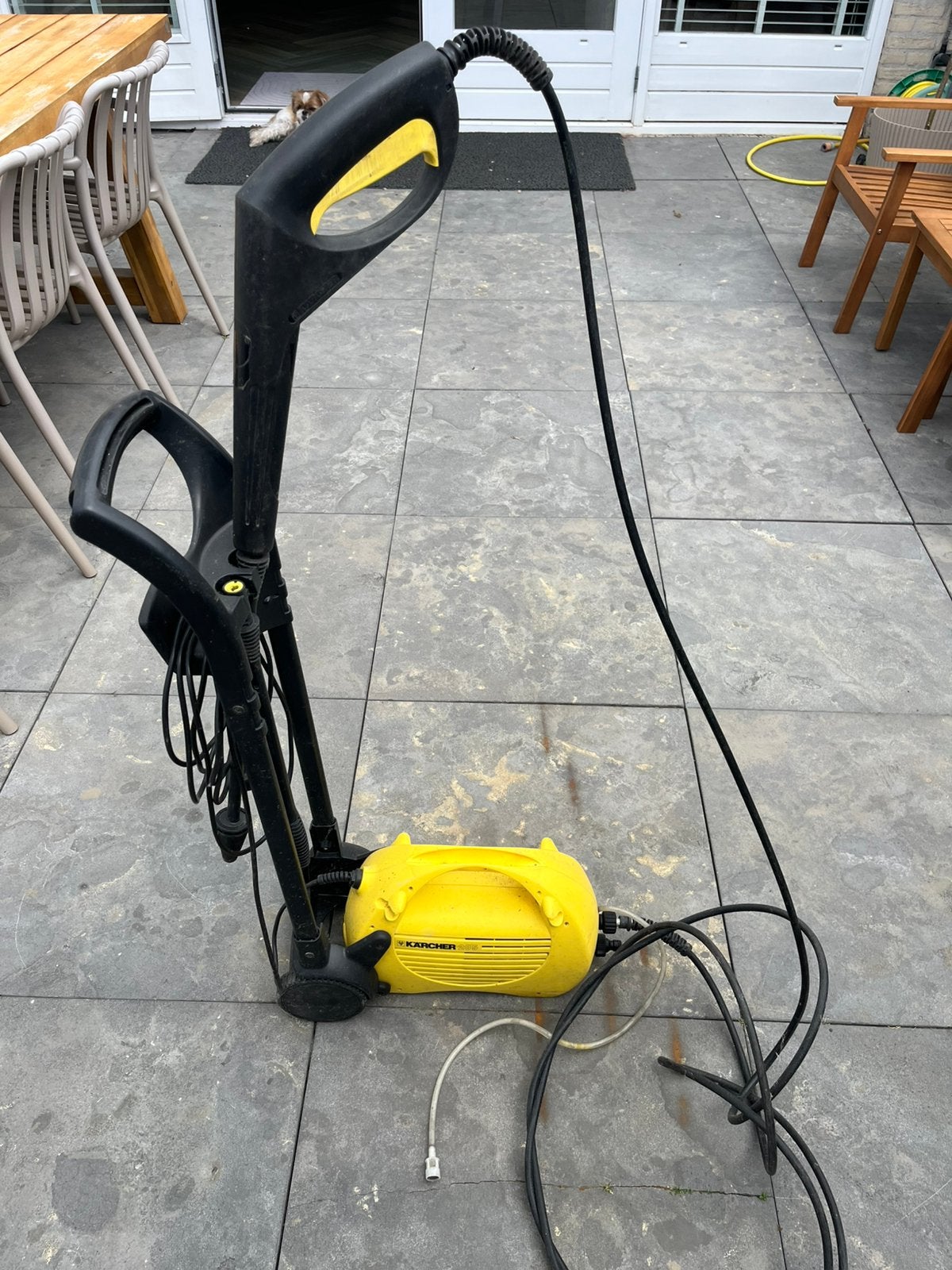 Karcher 205 hogedrukreiniger, Ophalen, Gebruikt, Elektrisch, Met autostop en -start