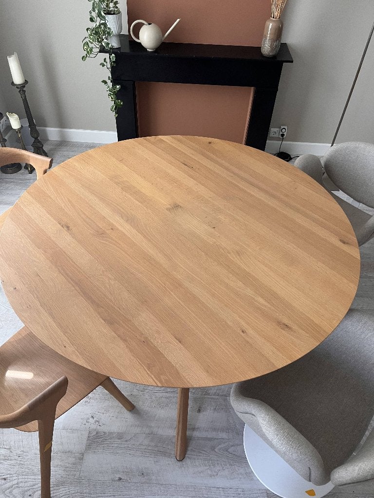 ETHNICRAFT MIKADO TAFEL van €1450 voor €1280, Huis en Inrichting, Tafels | Eettafels, Zo goed als nieuw, 150 tot 200 cm, 150 tot 200 cm