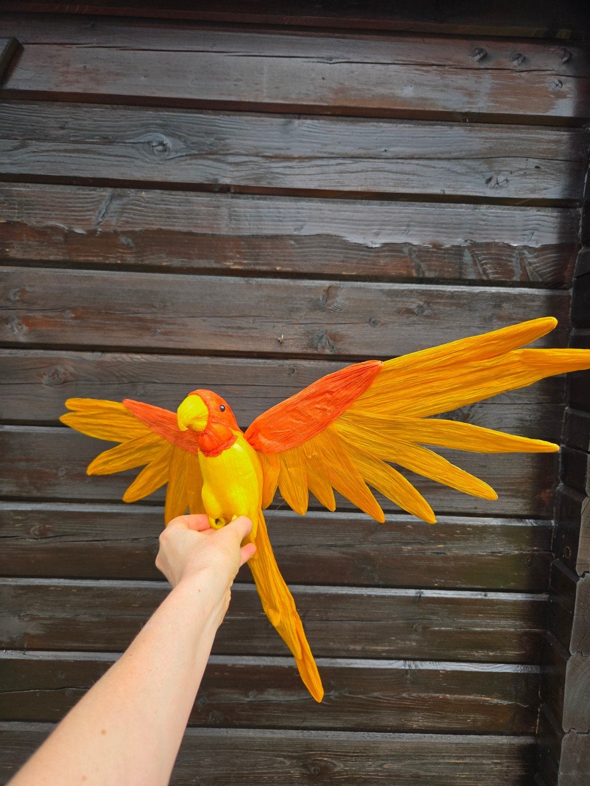Nieuw Decoratieve Papegaai 70cm Breed, Verzenden, Nieuw