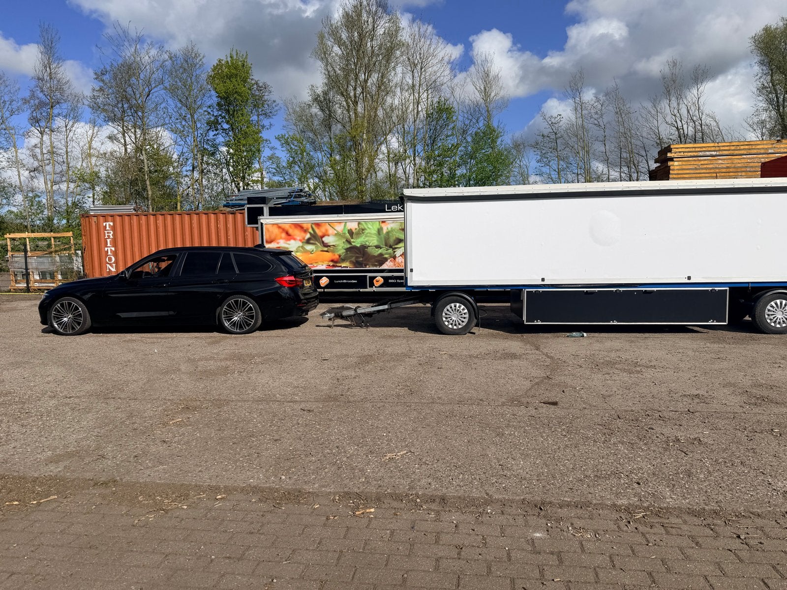 HAVERKATE Verkoopwagen/Marktwagen - 1989, Auto diversen, Aanhangers en Bagagewagens, Ophalen, Gebruikt