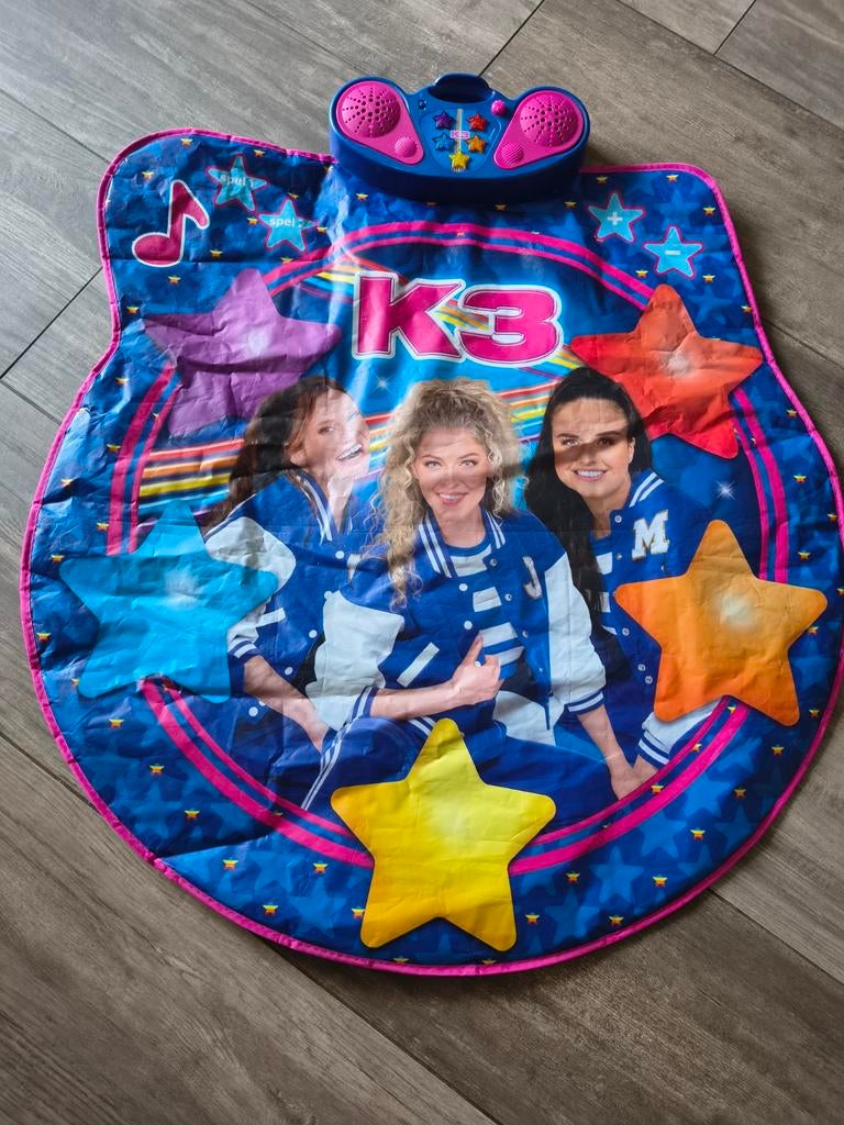 K3 Dansmat met Licht en Geluid, Ophalen of Verzenden