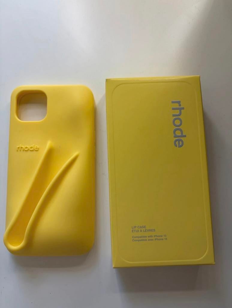 Rhode Lip Case Lemontini voor iPhone 13, IPhone 13, Nieuw, Hoesje of Tasje, Schokbestendig