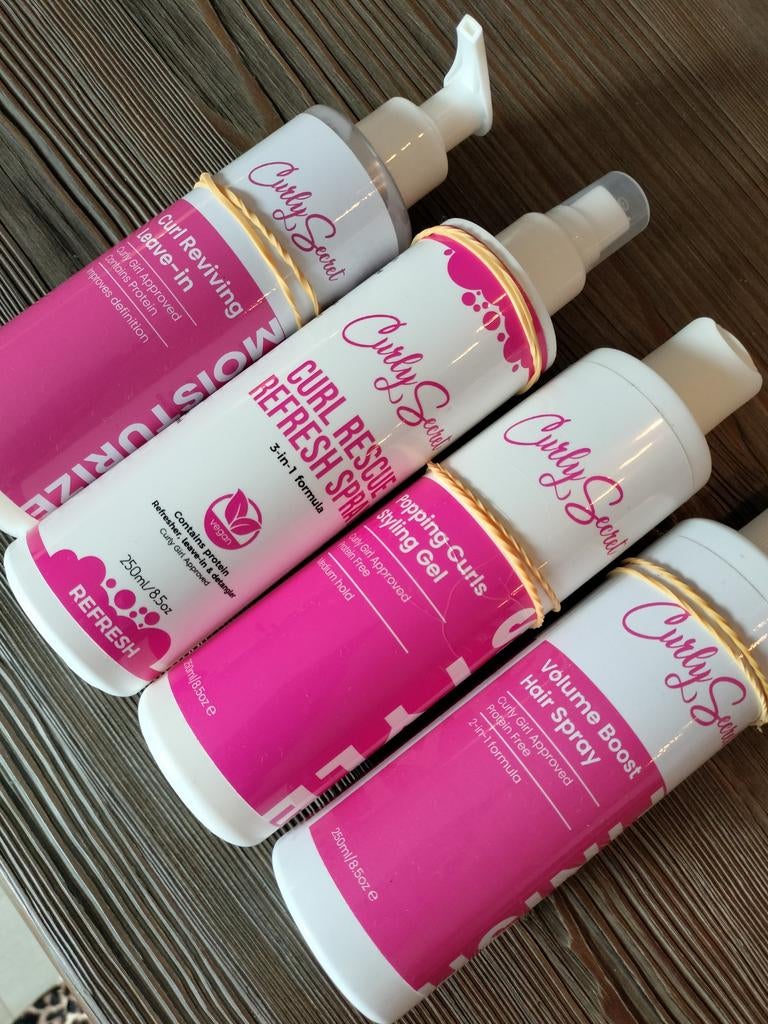 Curly Secret Complete Krulverzorgingsset (4 producten), Ophalen, Gebruikt, Haarverzorger of -hersteller