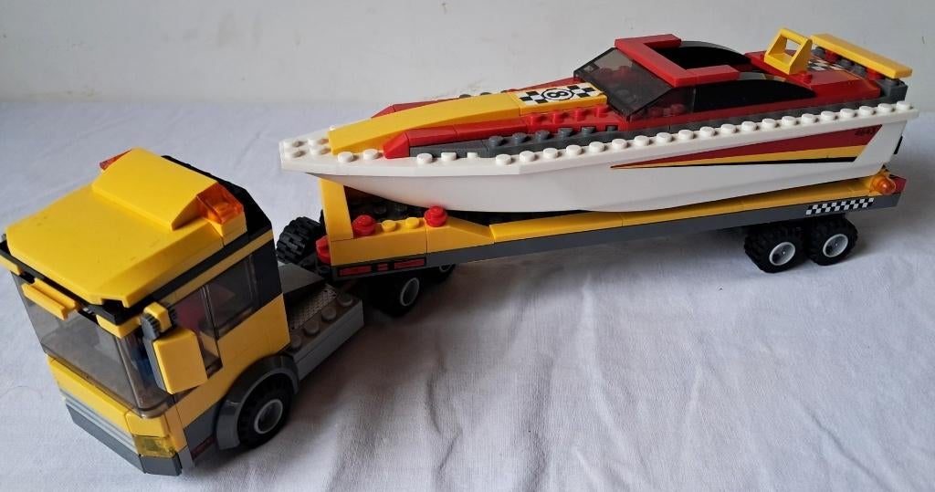 Lego boot transport, Kinderen en Baby's, Speelgoed | Duplo en Lego, Ophalen of Verzenden, Gebruikt