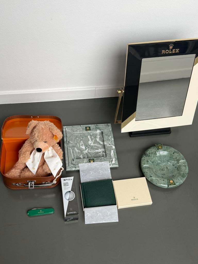Rolex dealer/display spullen, Ophalen of Verzenden, Zo goed als nieuw, Staal, Rolex