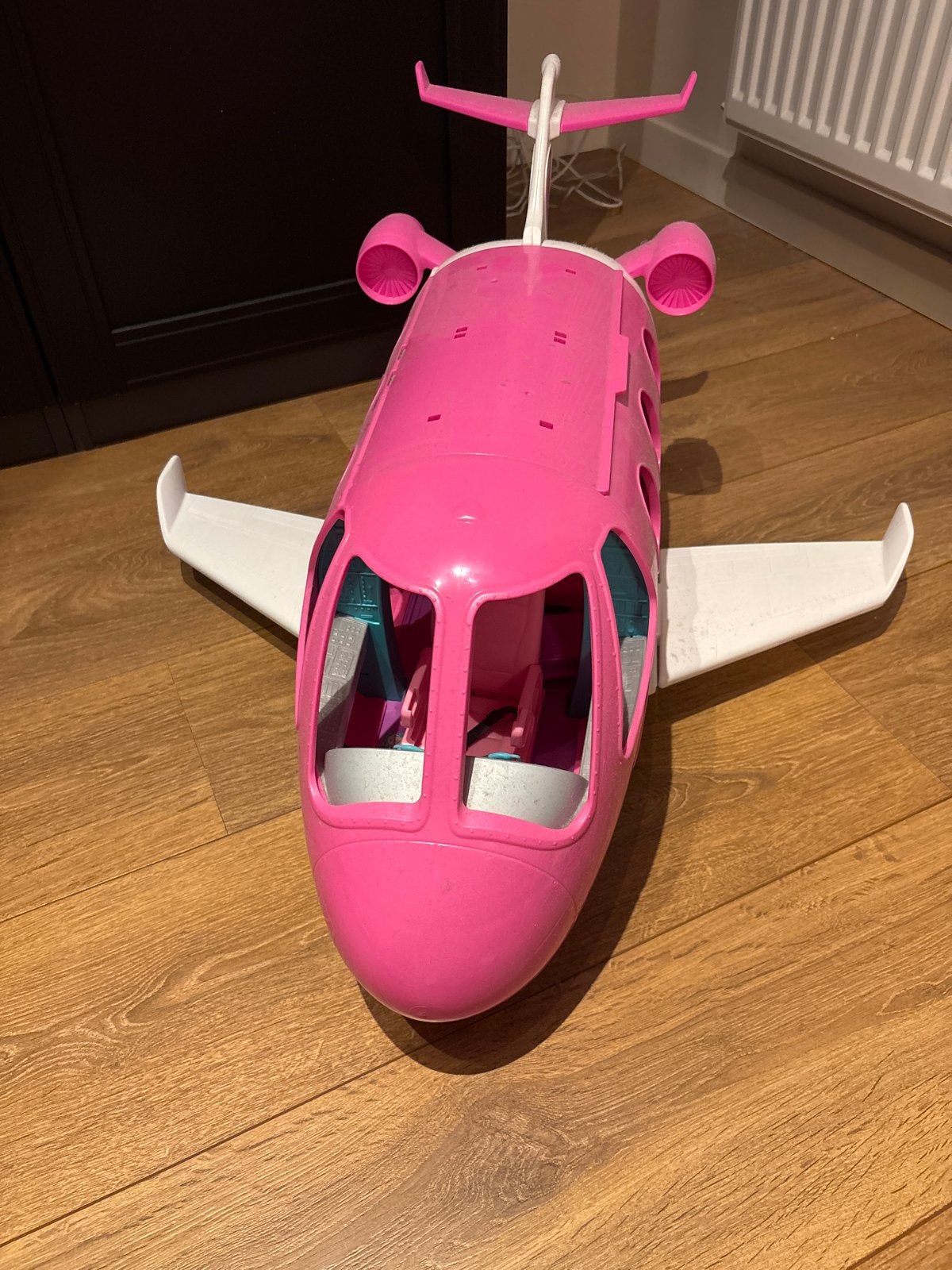 Barbie Vliegtuig - Roze Droomvliegtuig, Ophalen of Verzenden, Gebruikt