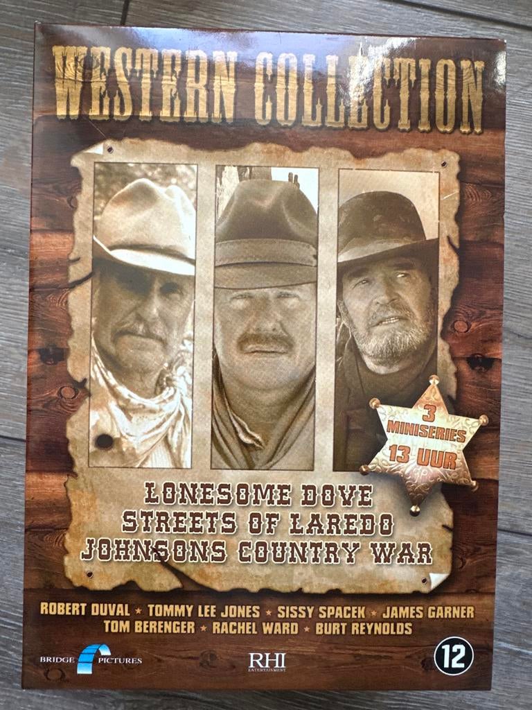 Western Collection: Lonesome Dove, Streets of Laredo, Johnso, Ophalen of Verzenden, Zo goed als nieuw
