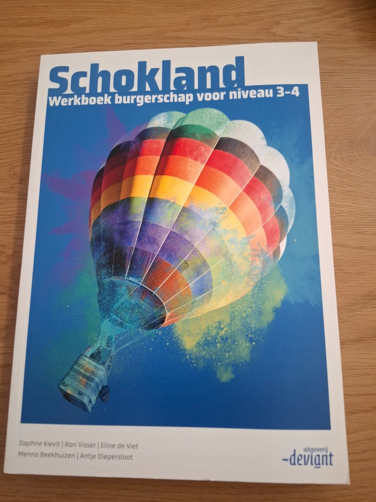 Schokland Werkboek burgerschap voor niveau 3-4, Boeken, Verzenden, Nieuw, Overige niveaus, Eline de Vliet; Anke Taube; Menno Beekhuizen; Ron Visser; Dap...