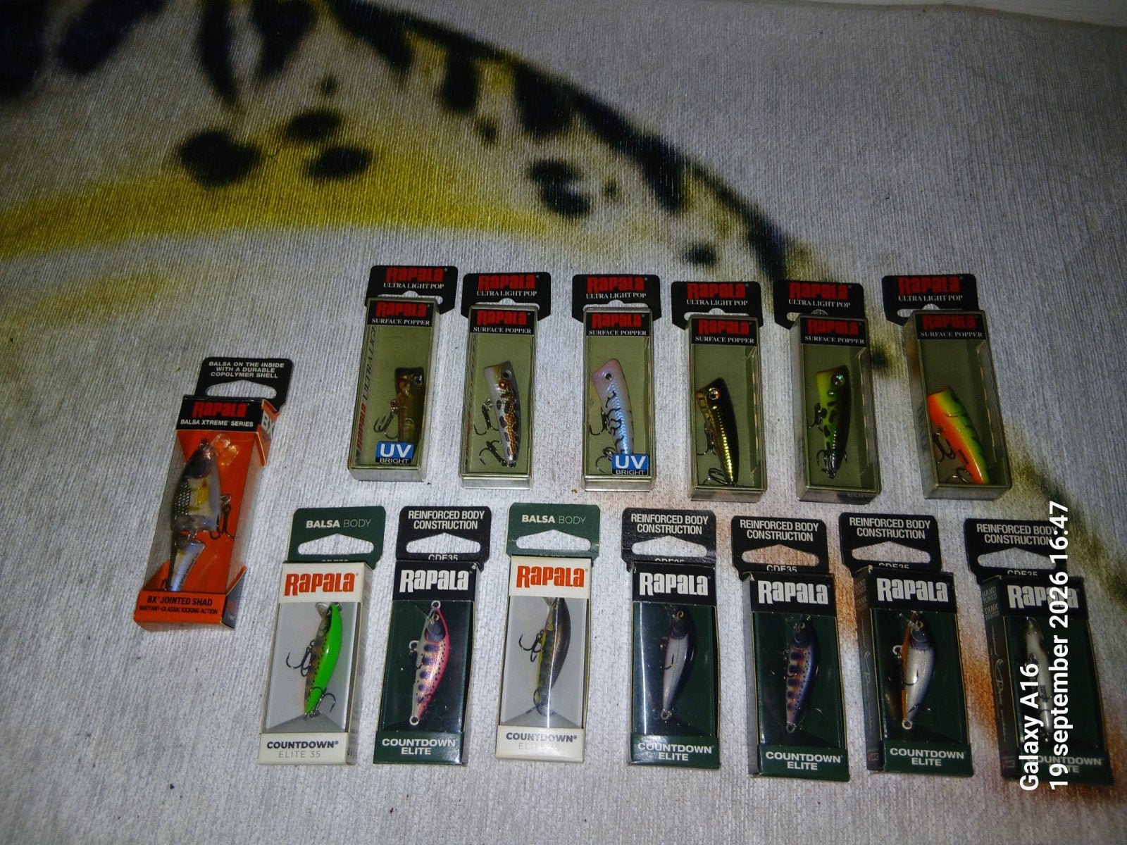 Set Rapala hardbaits Ulp 4 CDE35 en BXJSD-6, Watersport en Boten, Ophalen of Verzenden, Nieuw, Overige typen