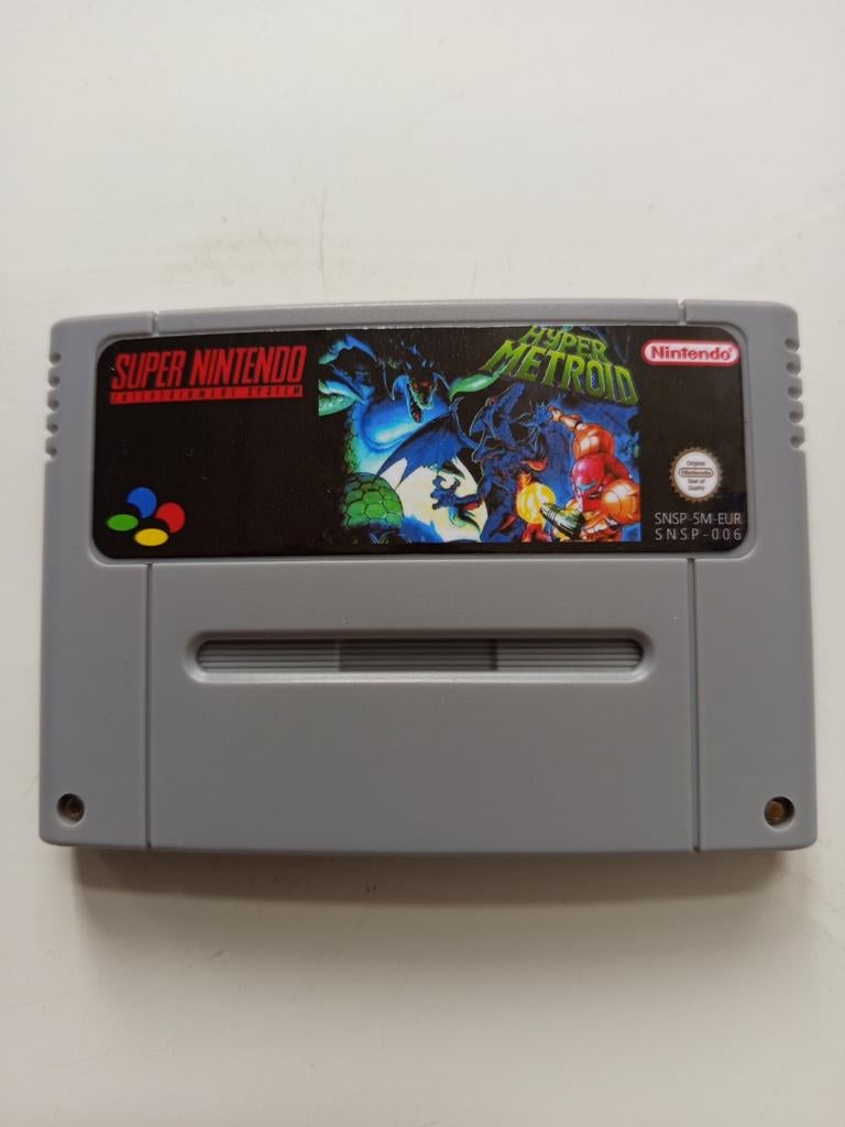 Hyper Metroid snes, Spelcomputers en Games, Games | Nintendo Super NES, Avontuur en Actie, Verzenden, 1 speler, Zo goed als nieuw