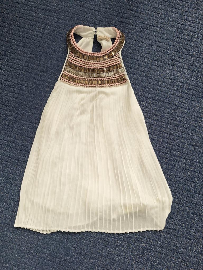 Zgan creme mouwloze top, Kleding | Dames, Tops, Maat 38/40 (M), Beige, Ophalen of Verzenden, Zo goed als nieuw