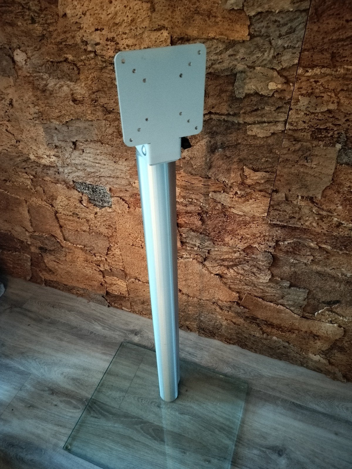 Spectral TV-standaard met glazen voet, Ophalen, Minder dan 50 cm, Gebruikt, 100 tot 150 cm
