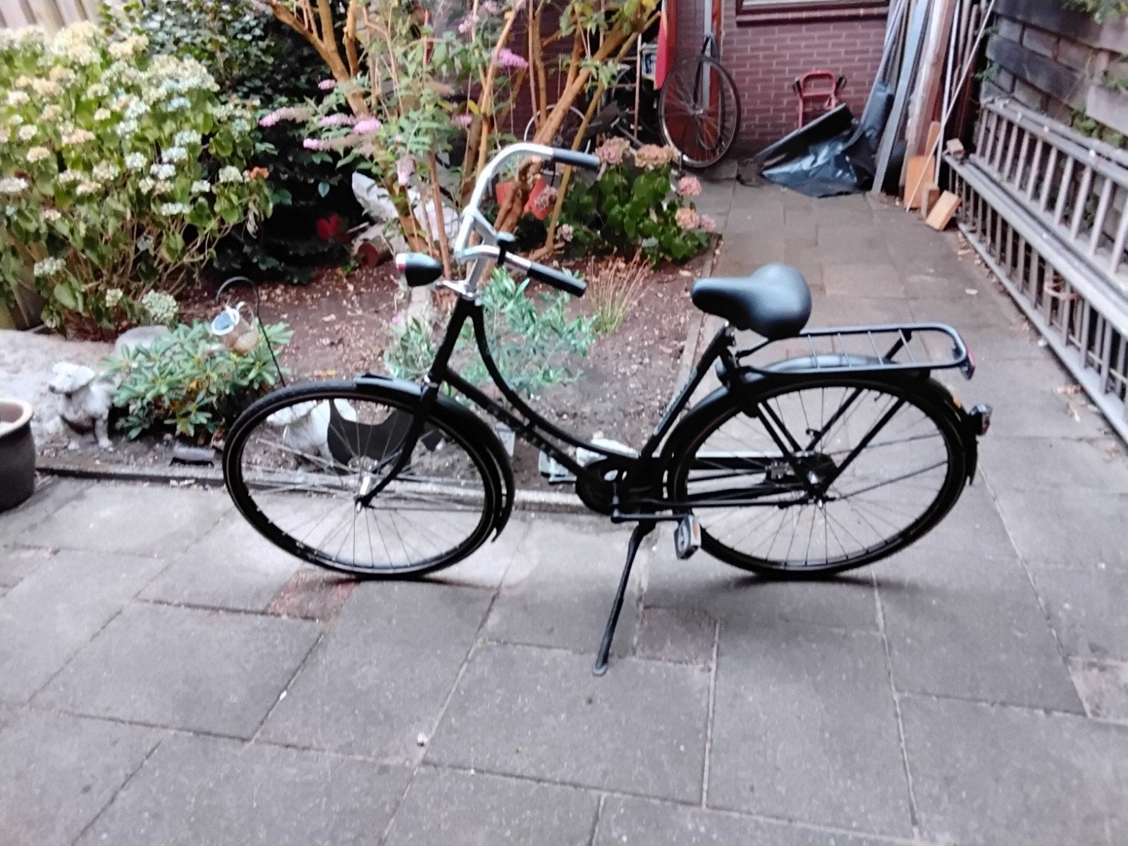 damesfiets framemaat 52cm terugtraprem goede banden verlicht, 50 tot 53 cm, Ophalen, Gebruikt