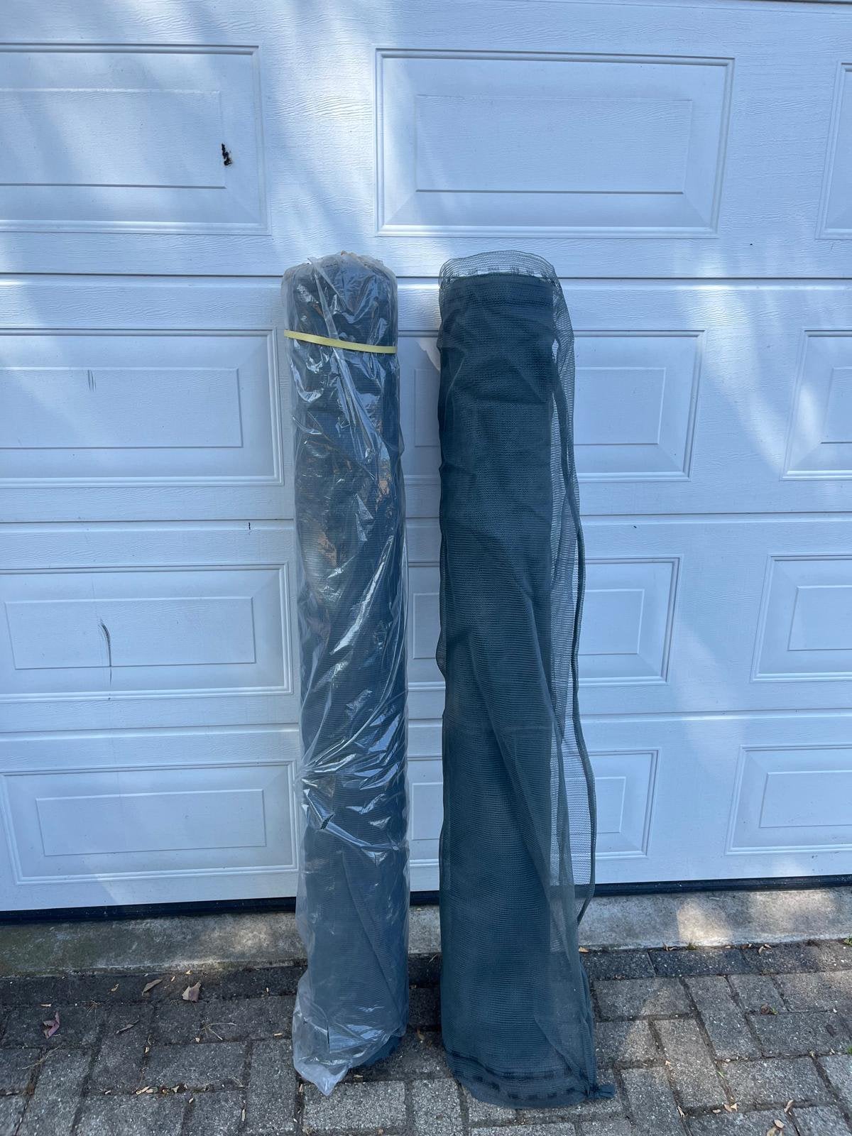 Winddoek / Windbreekgaas Antraciet 2 x 50 meter – Nieuw, Tuin en Terras, Gaas en Draad, Ophalen, Nieuw, 20 meter of meer, Gaas