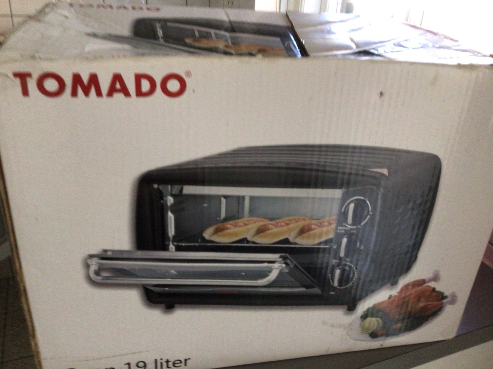 Tomado Mini-oven 19 liter -gebruikt, Minder dan 45 cm, Nieuw, Ophalen of Verzenden, Vrijstaand