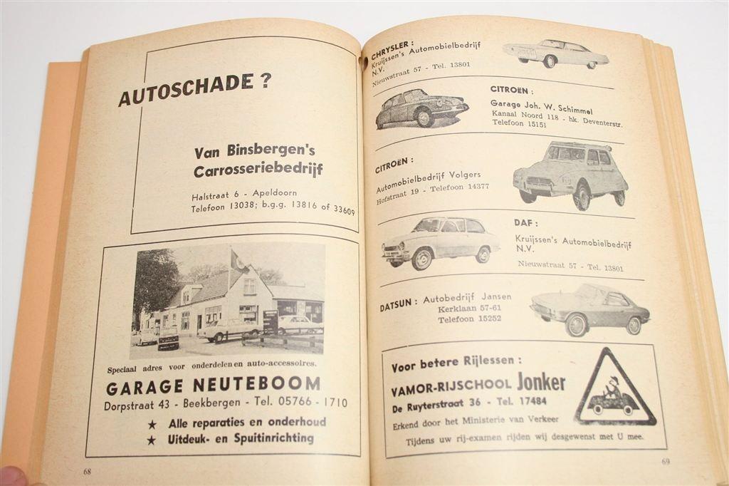 \'t Orakel [1969-\'70] — Zeldzame Gids voor Apeldoorn, Boeken, Ophalen of Verzenden, Gelezen
