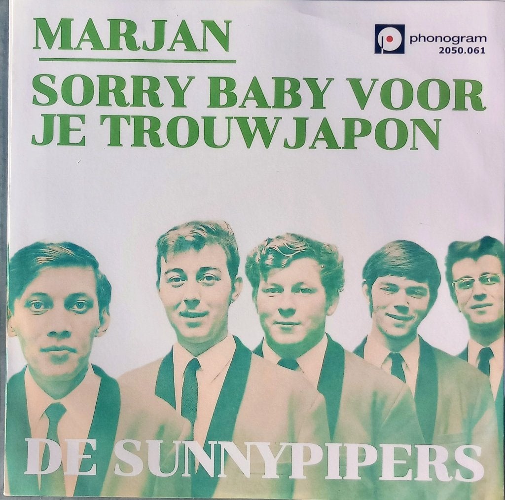 De Sunnypipers – Marjan / Sorry Baby Voor Je Trouwjapon, Ophalen of Verzenden, Nieuw in verpakking, 7 inch, Nederlandstalig