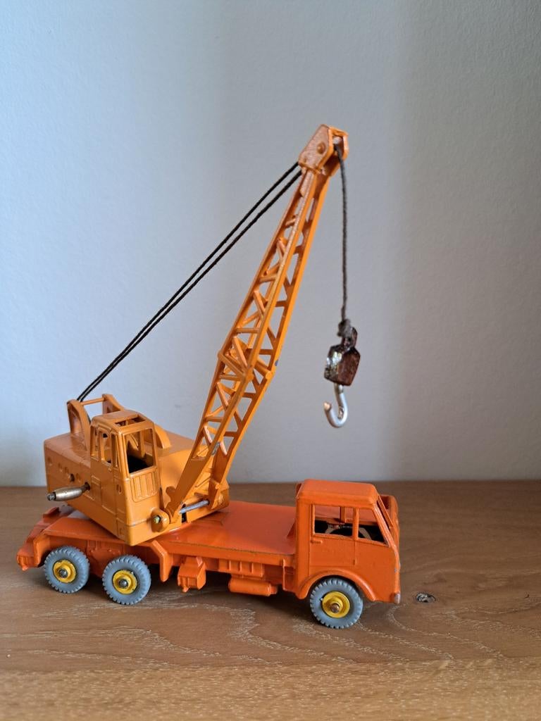 Dinky Toys kraanwagen model 972, Ophalen of Verzenden, Gebruikt, Bus of Vrachtwagen