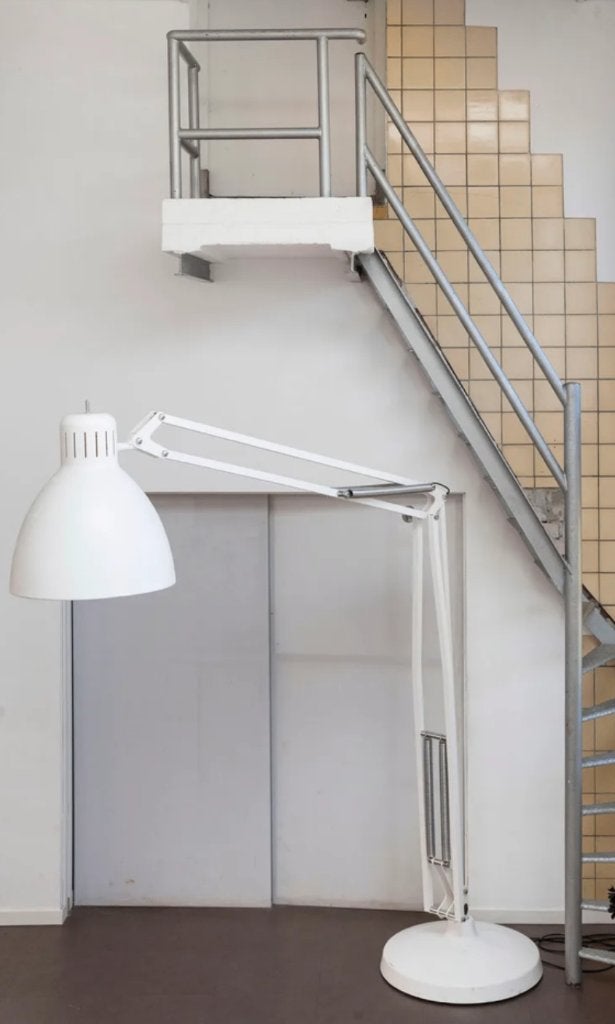 2 Luxit the great 1 one white wit XXL vloerlamp design, Ophalen, Zo goed als nieuw, Nvt, 150 tot 200 cm