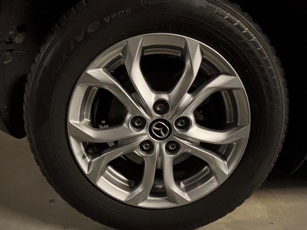 Winterbanden met velgen voor Mazda, Ophalen