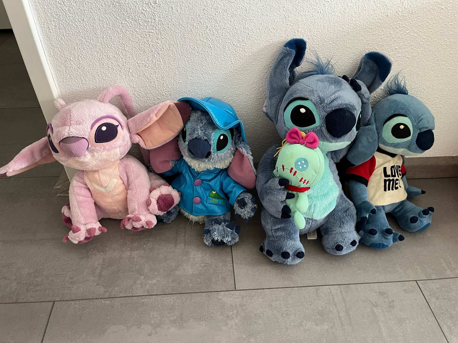 Disney Stitch en Angel knuffels - Diverse maten, Ophalen, Gebruikt, Disney, Overige typen