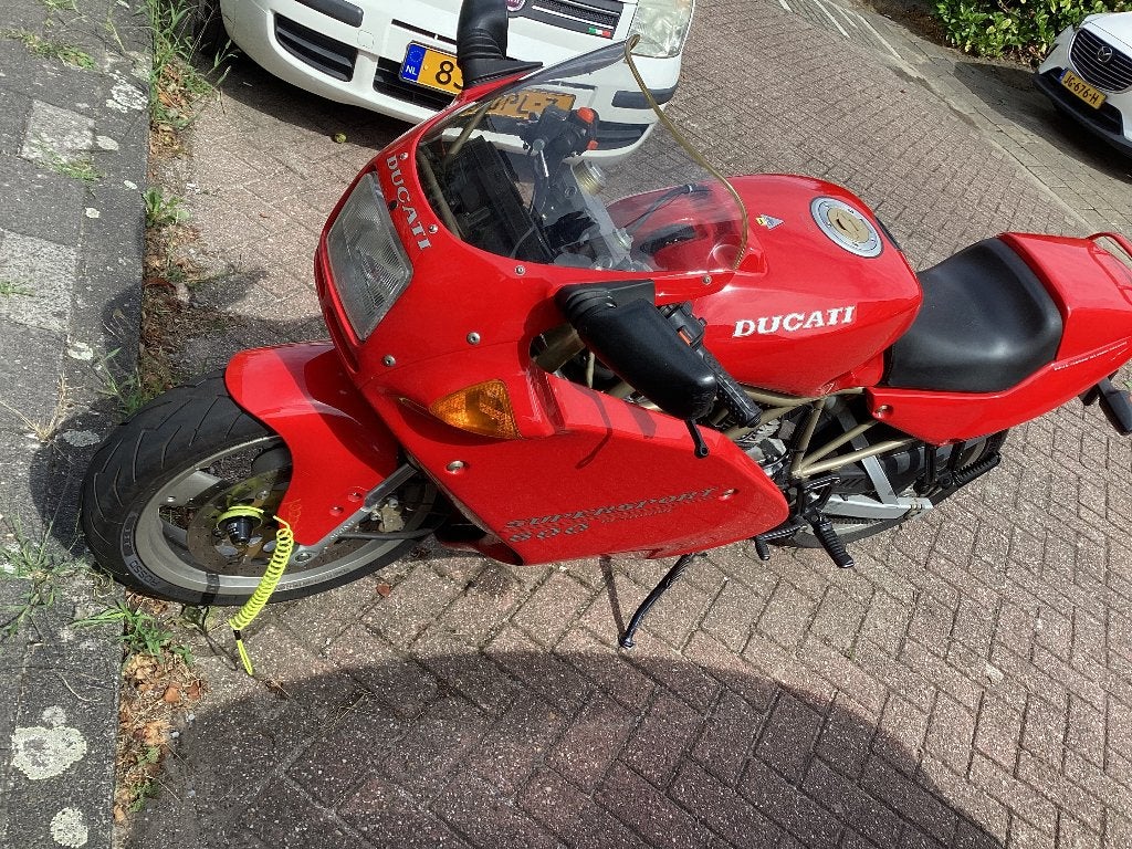 Nette  rode ducati, 2 cilinders, Motorrijbewijs A, Gebruikt, Super Sport