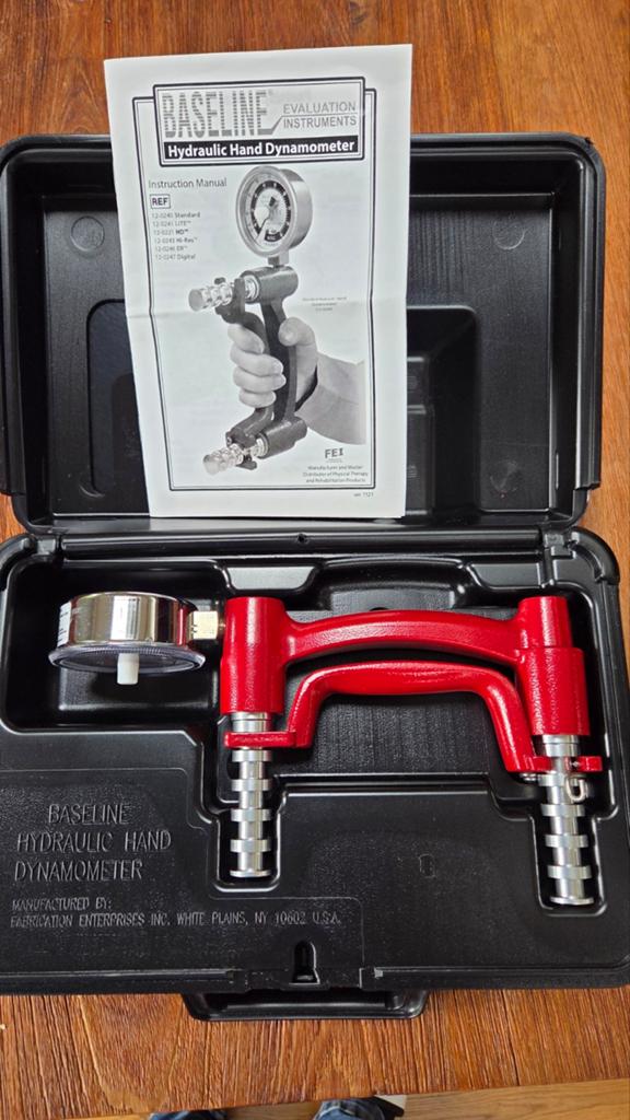 Baseline Hydraulische Hand Dynamometer - Krachtmeting, Ophalen, Nieuw, Armen, Overige typen