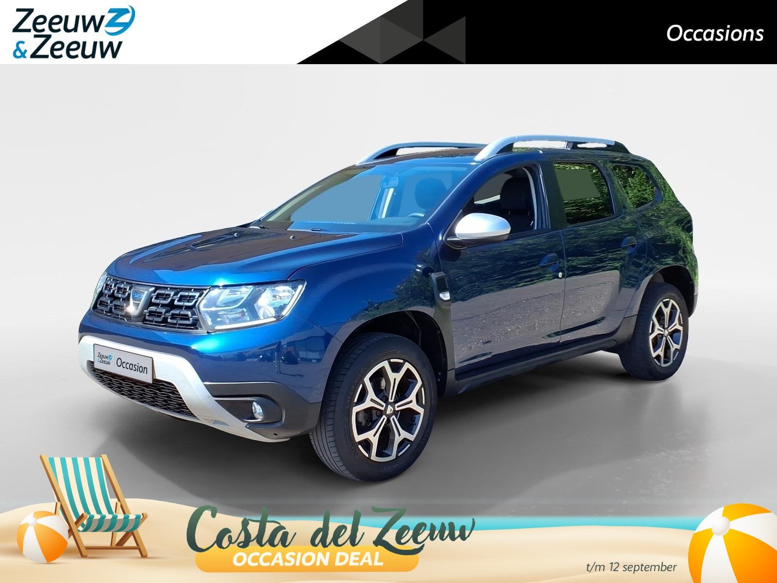Dacia Duster 1.3 TCe Prestige Apple Carplay/Android Auto , a, Auto's, Dacia, Voorwielaandrijving, 12 maanden, Stof, Gebruikt