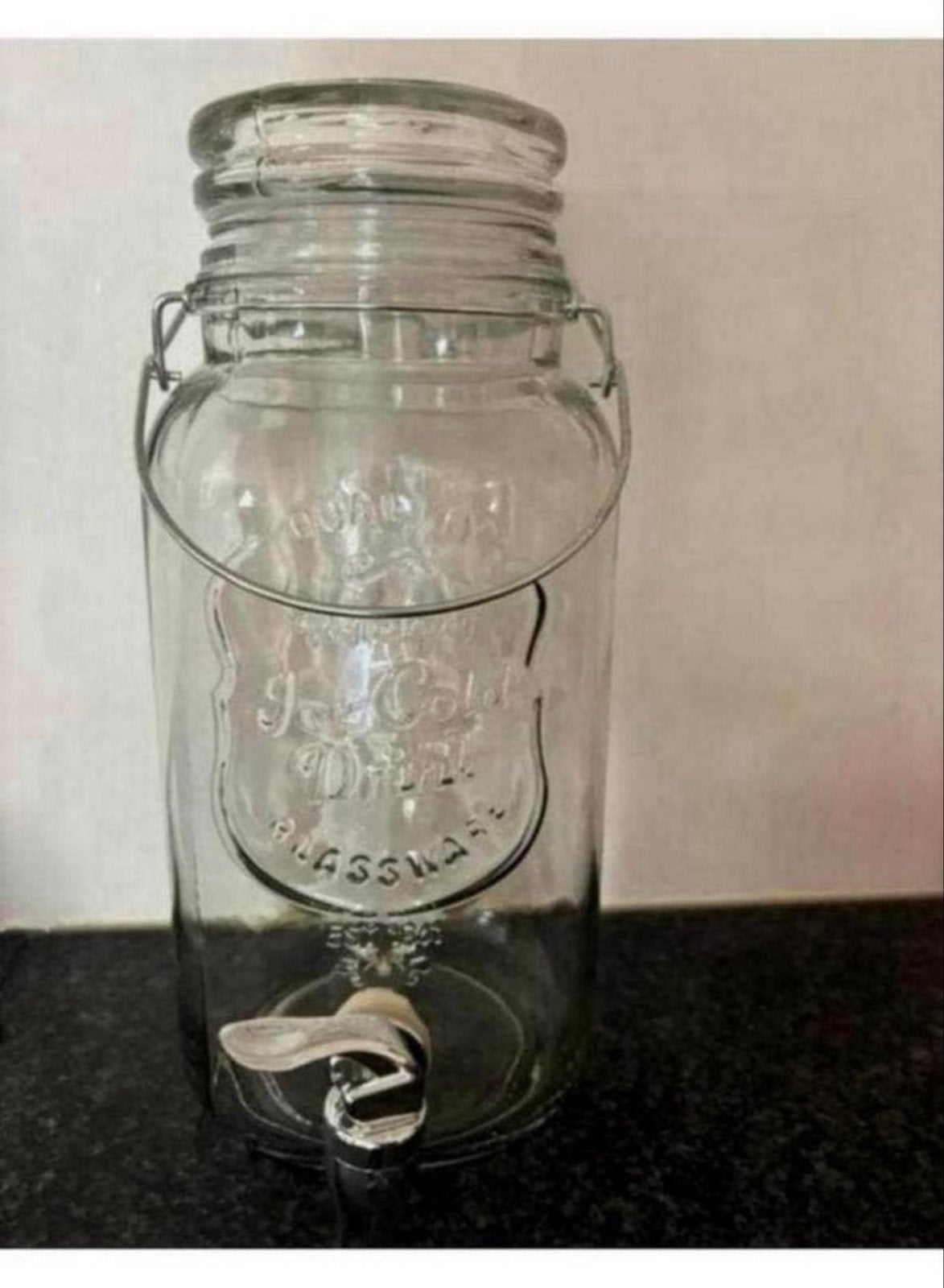 Esschert Design Sapdispenser - Glazen Drankdispenser, Nieuw, Ophalen of Verzenden, Esschert Design, Glas