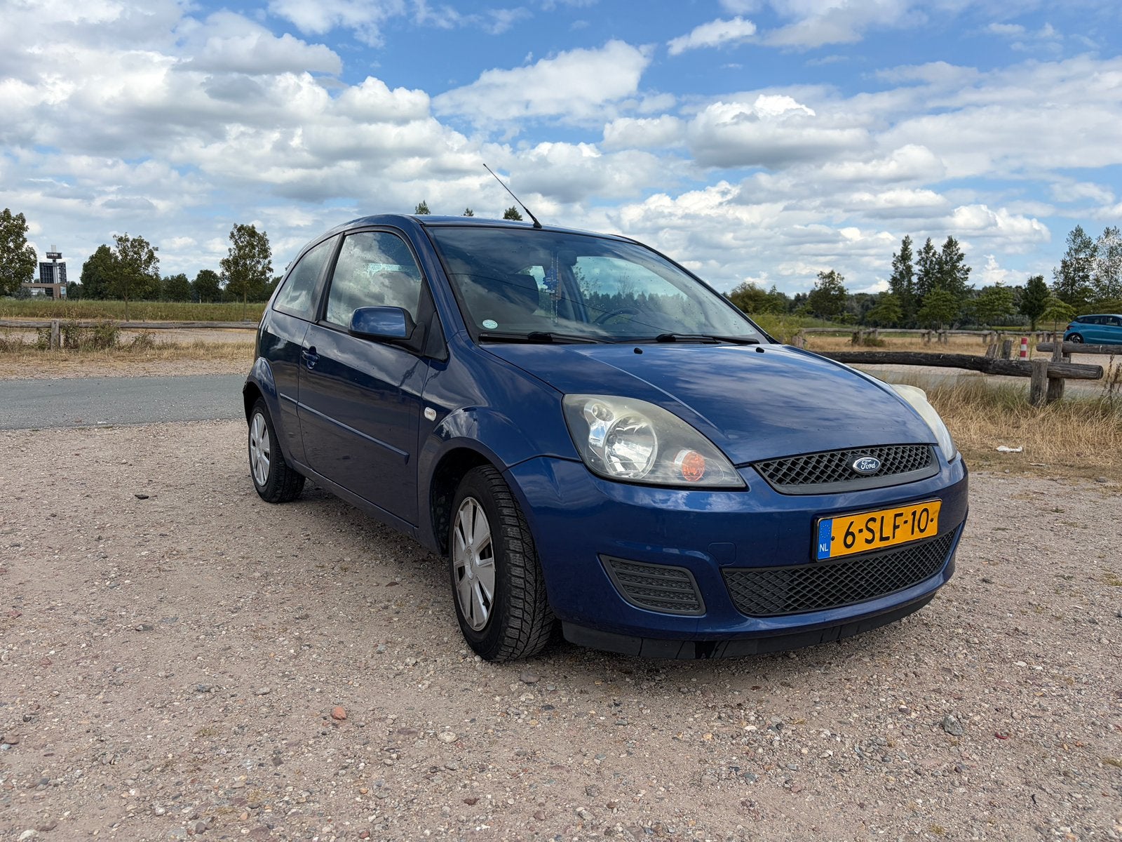 Ford Fiësta 1.3 8V 3DR 2008 Blauw, Auto's, Ford, 1299 cc, 40 €/maand, 4 cilinders, Blauw